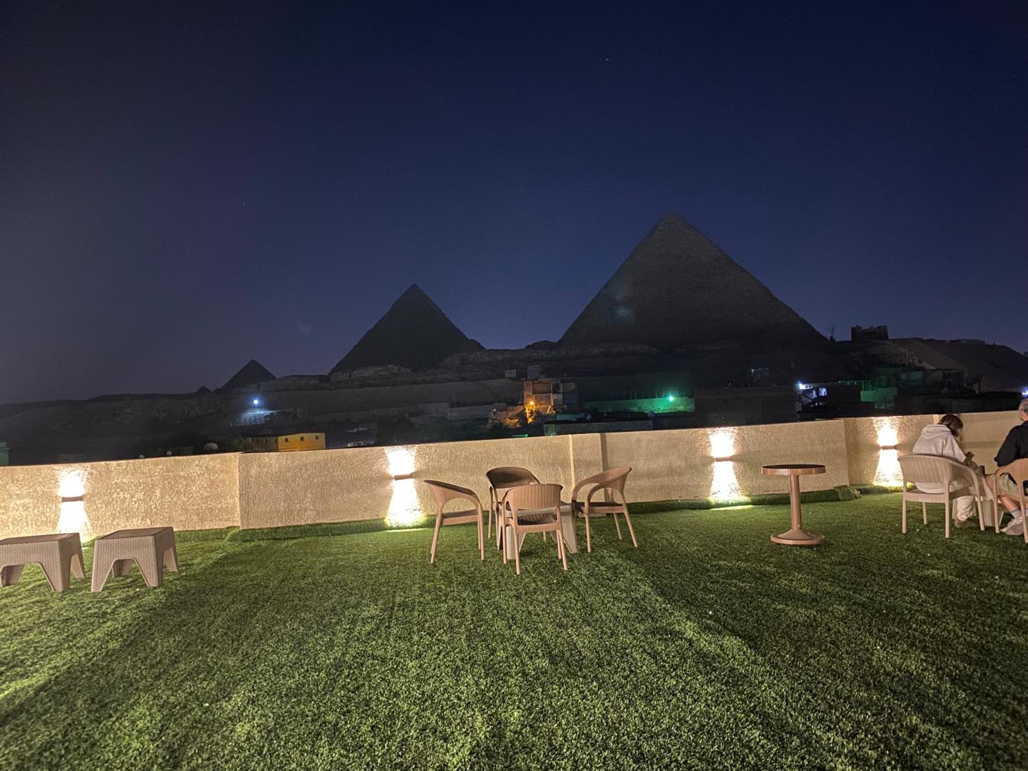 Isis Pyramids View Inn Kafret el-Gabal Eksteriør bilde