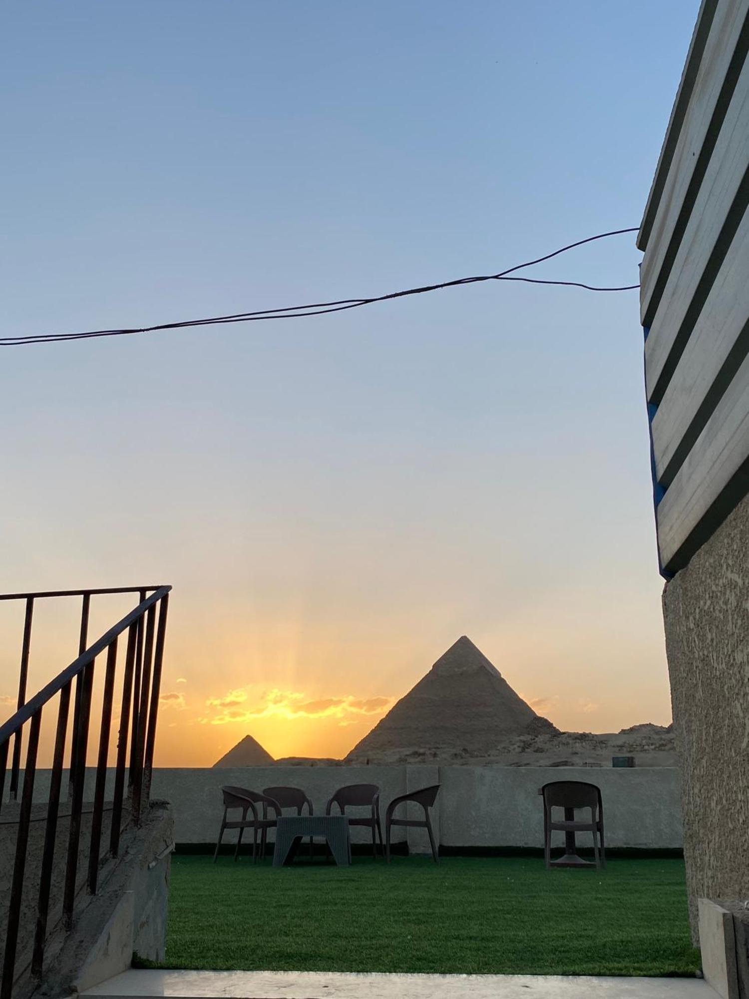 Isis Pyramids View Inn Kafret el-Gabal Eksteriør bilde