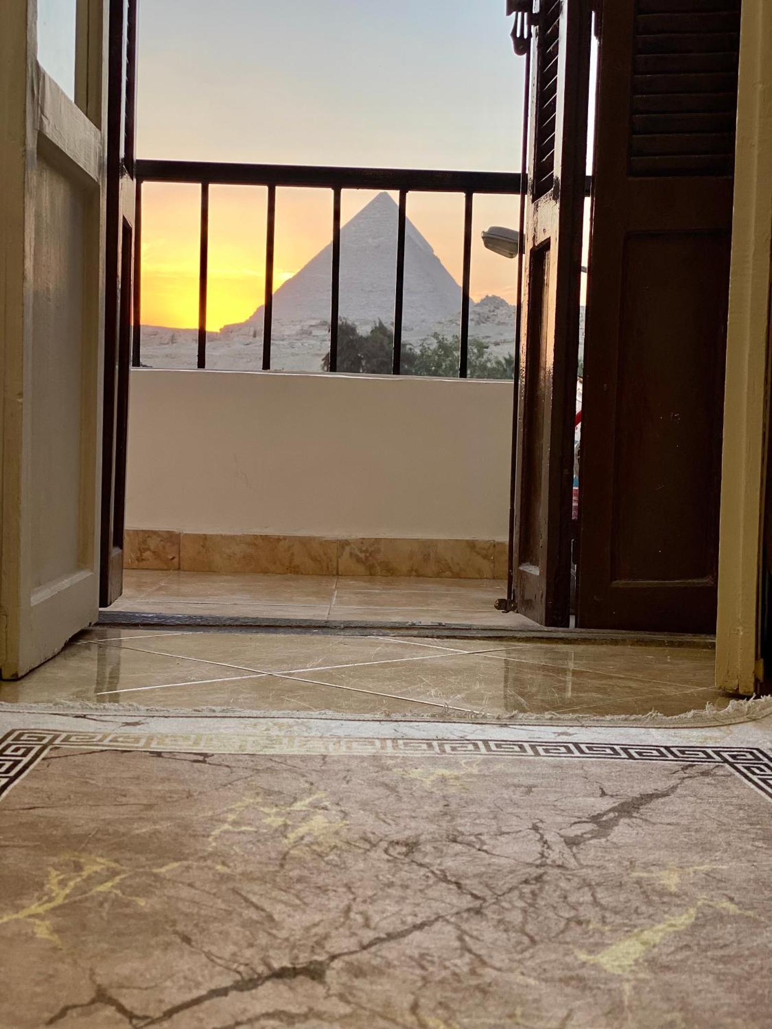 Isis Pyramids View Inn Kafret el-Gabal Eksteriør bilde